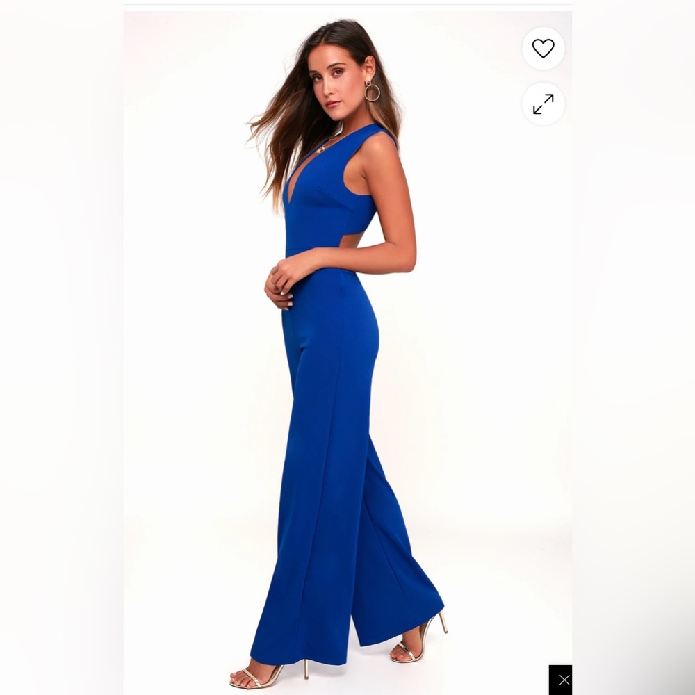 Nwot Lulus Thinking Out Loud Jumpsuit - image 3